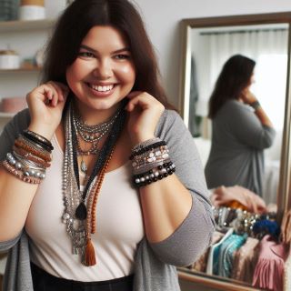 Wardrobe accessories for plus size