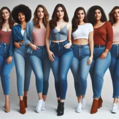 Plus size jean styles for plus size ladies