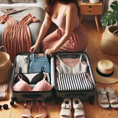 Holiday packing techniques plus size