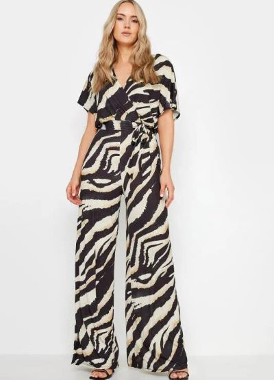 Yours zebra jumpsuit for plus size