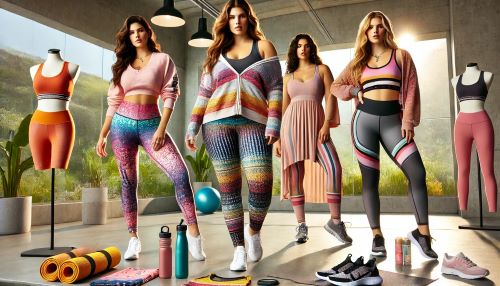 Fitness wear for plus size ladies