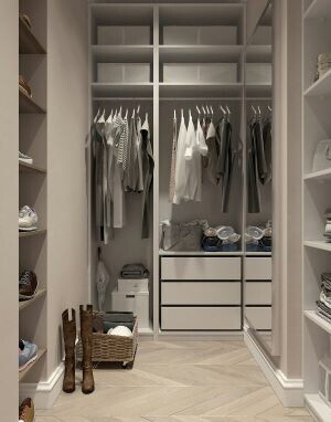 Wardrobe drawers and dividers 