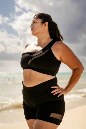 Shapewear in skirt and bra