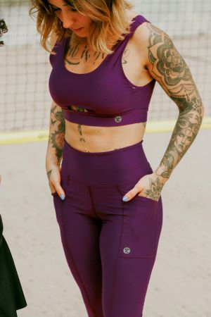 Workout gear with pockets